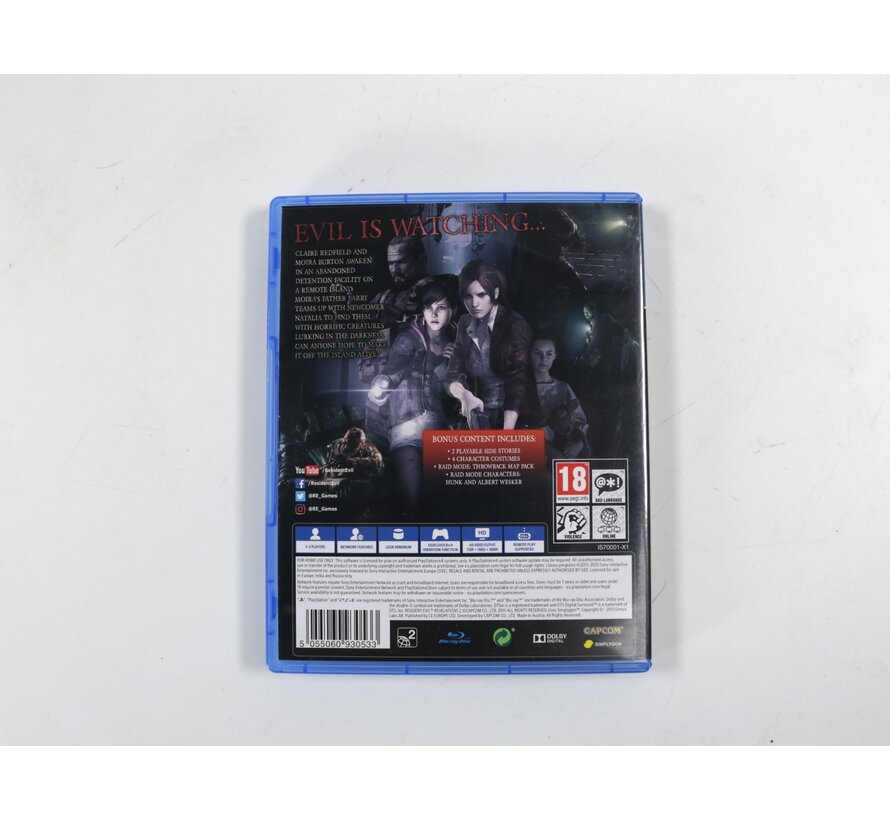 Playstation 4 - Resident Evil Revelations 2 (No Manual)