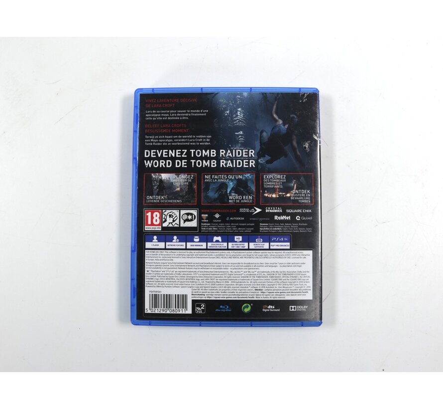 Playstation 4 - Shadow Of The Tomb Raider