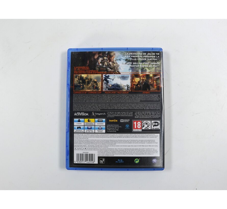 Playstation 4 - Call of Duty Black Ops III (No Manual)