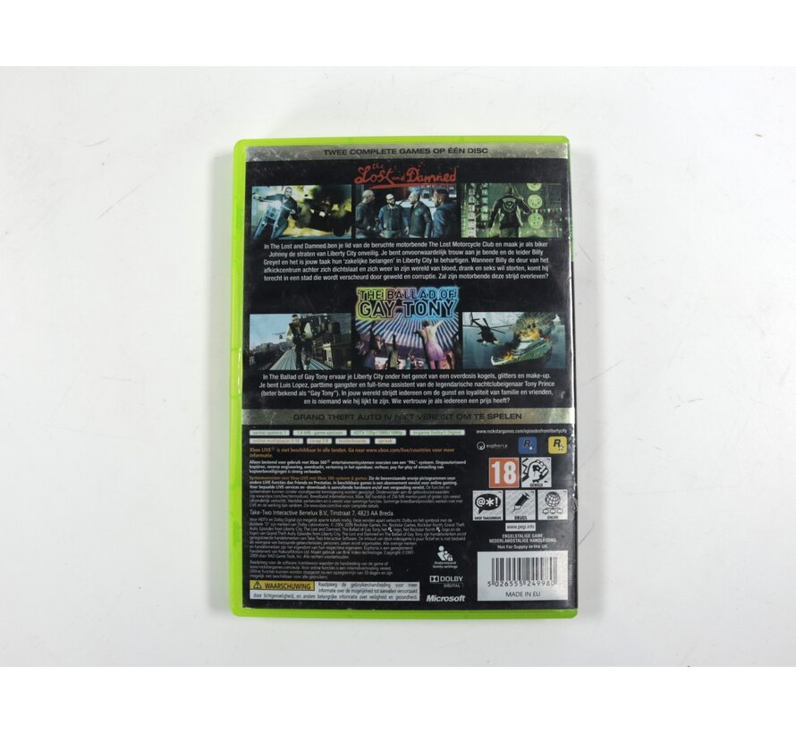 Xbox 360 - Grand Theft Auto Liberty City [No manual]