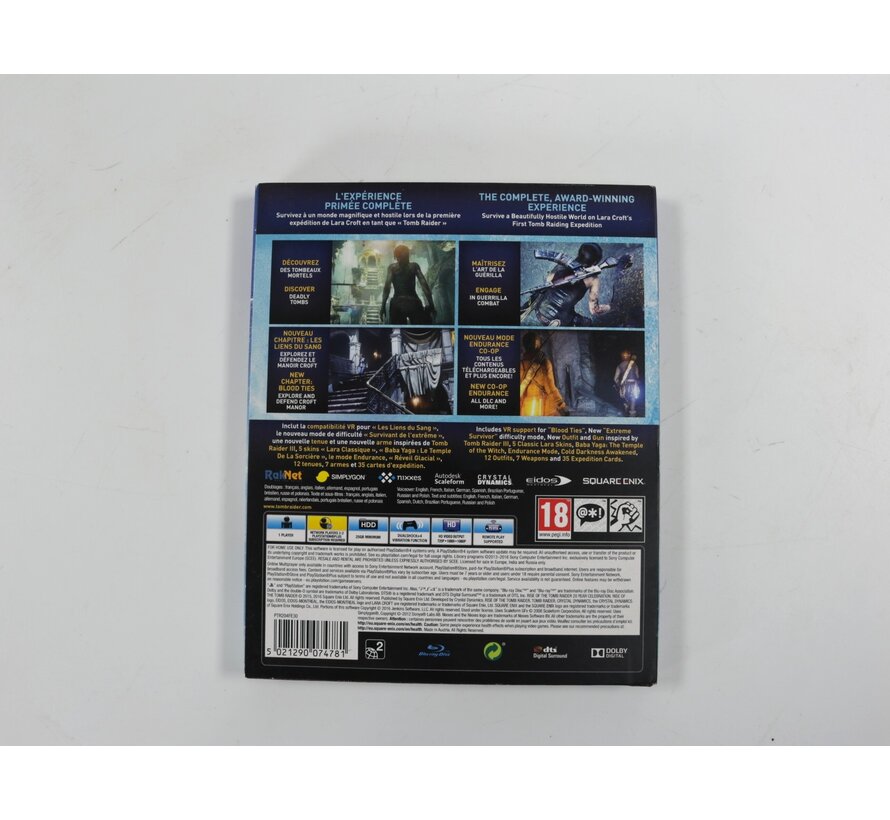 Playstation 4 - Tomb Raider 20 Year Celebration
