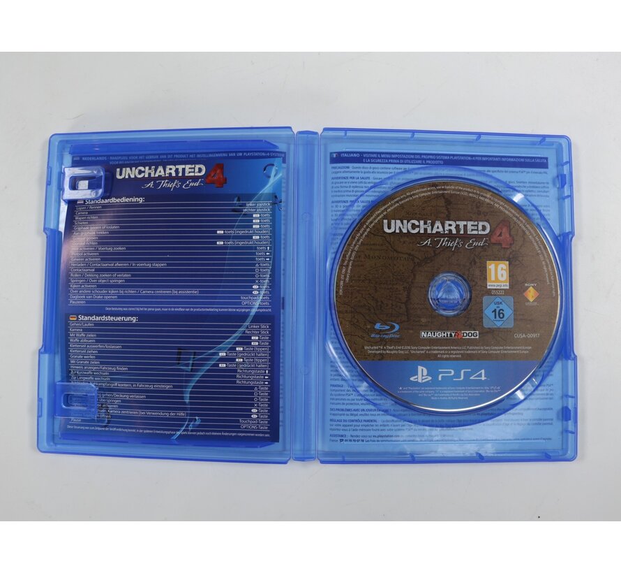 Playstation 4 - Uncharted 4 A Thief's End