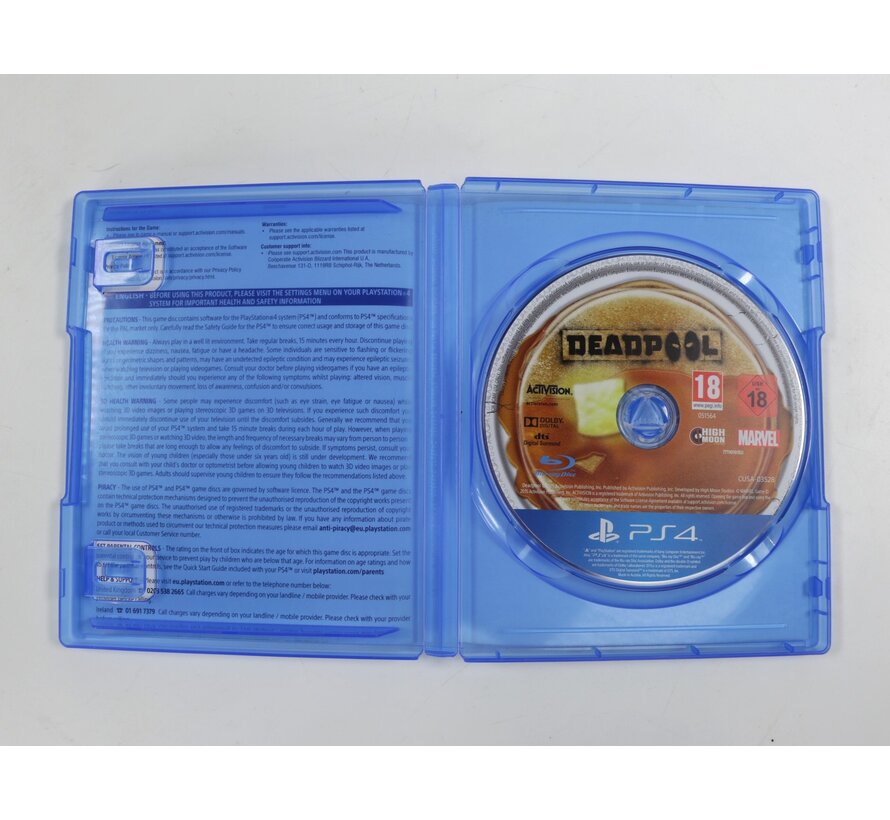 Playstation 4 - Deadpool (No Manual)