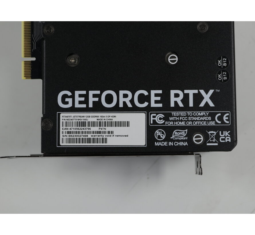 GeForce RTX 4070 Ti JetStream