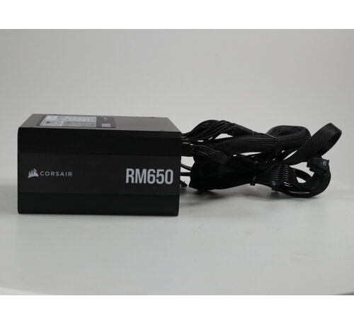 Corsair RM650 (2021) Zwart