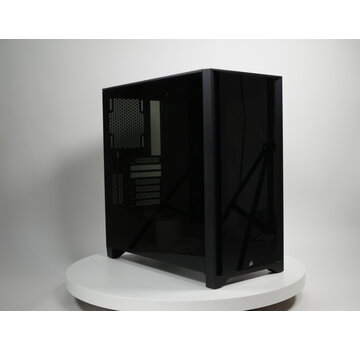 Corsair iCUE 4000X RGB Tempered Glass Zwart [Tweedekansje]