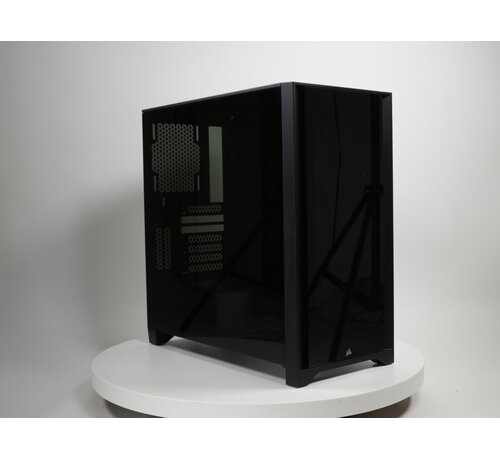 Corsair iCUE 4000X RGB Tempered Glass Zwart