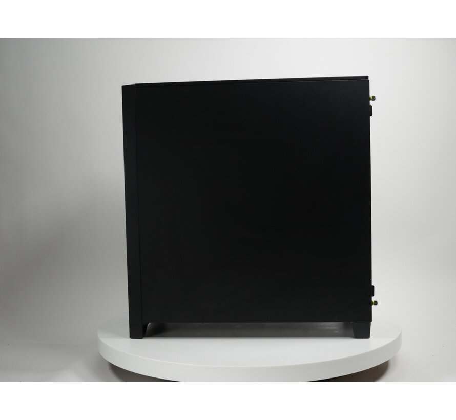iCUE 4000X RGB Tempered Glass Zwart