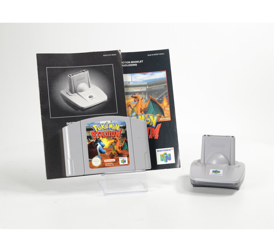 Nintendo 64 - Pokémon Stadium (Met transfer pak)