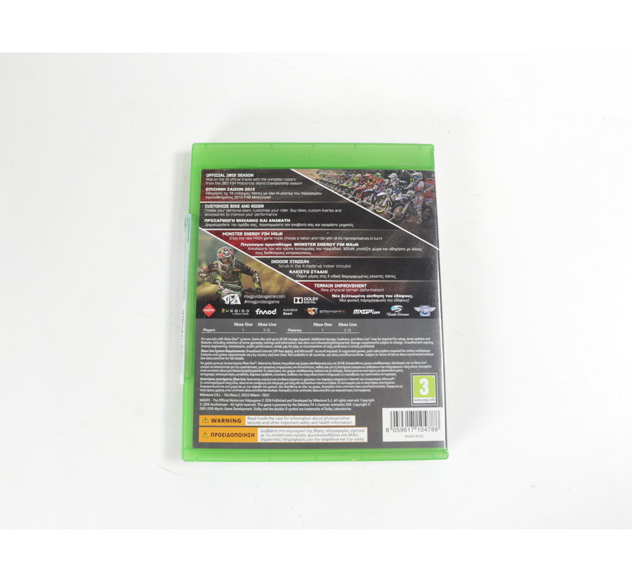 Xbox one - MXGP2