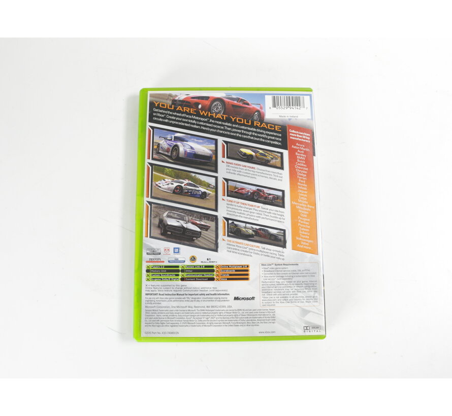 Xbox Classic - Forza Motorsport