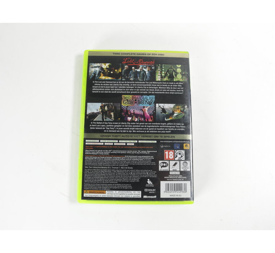 Xbox 360 - Grand Theft Auto Liberty City