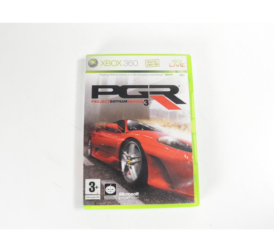 Xbox 360 - Project Gotham Racing 3