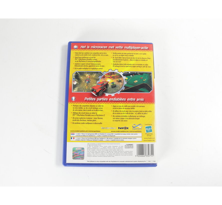 PlayStation 2 - Micro Machines V4
