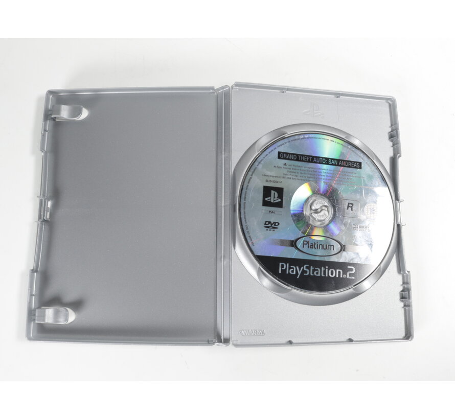 PlayStation 2 - Grand Theft Auto San Andreas (Platinum)