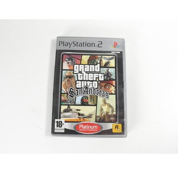 PlayStation 2 - Grand Theft Auto San Andreas (Platinum)