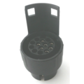 Adapter Stecker schwarz 7pol.KFZ 13pol.Träger