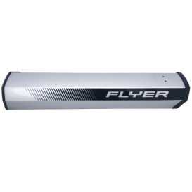 Flyer / Bosch Batteriedeckel 625Wh Silber