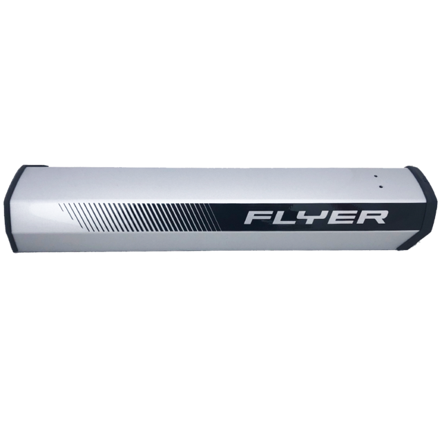 Flyer / Bosch Batteriedeckel 625Wh Silber