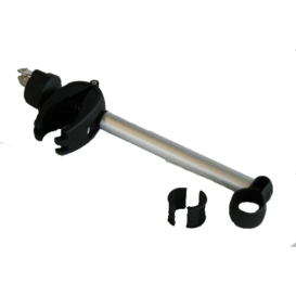 Abstandhalter für Heckträger  Uebler X21 nano / F22 / P22 / X31 / nano / F32 / F32 XL, 2. Rad, für Fahrradrahmen bis 75 mm Rundrohr oder 75 x 45 mm Ovalrohr