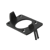 Flyer Akkuhalterung Upstreet SL Unten