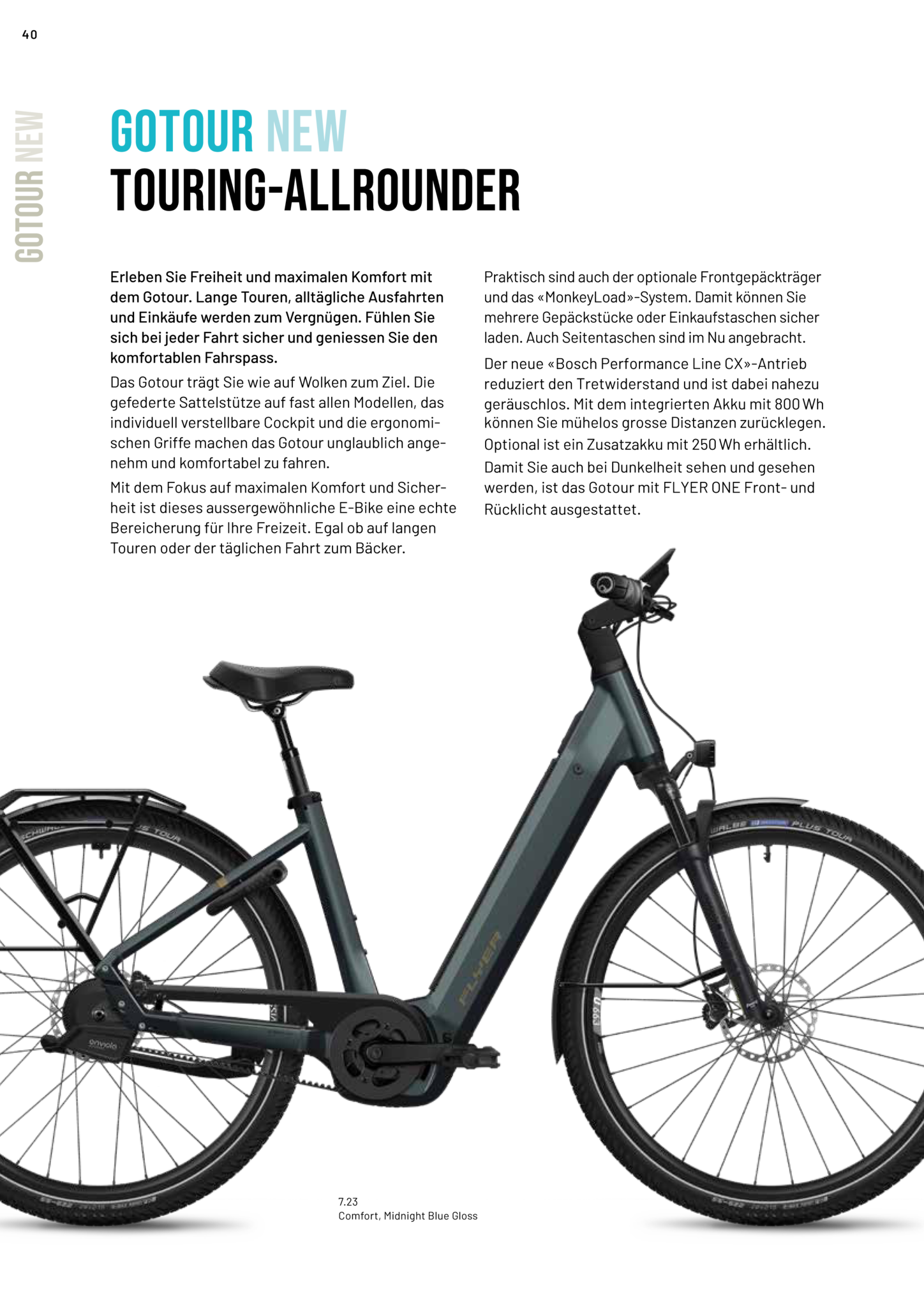 Flyer Gotour - 800 Wh (NEW)