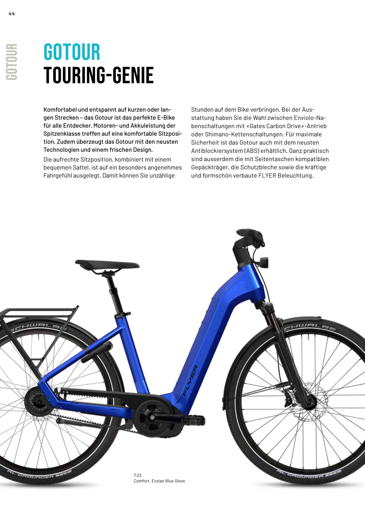 Flyer Gotour - 750 Wh