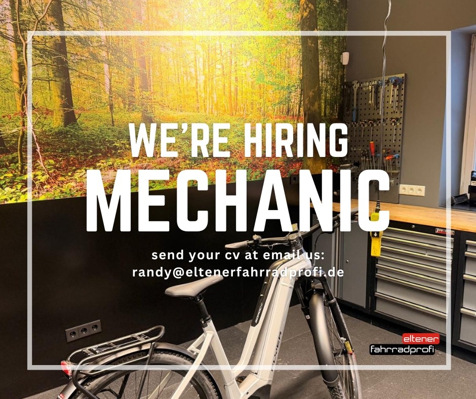 Stellenausschreibung: Werkstattmitarbeiter / E-Bike Mechaniker (m/w/d)
