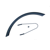 SKS Schutzblech Vorderrad 28“ Cap Schwarz mat 65mm V2
