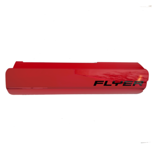 FLYER Akku Abdeckung ALU UPSTREET G1 Mercury Red S