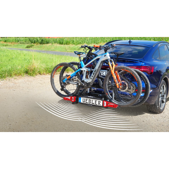 Uebler i21 S-DC Fahrradträger 60° Abklappwinkel
