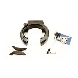 Kalkhoff  Image 5+ Batterie-/Rahmenschloss Set ABUS 6950ML XPlus Schlüssel abziehbar schwarz