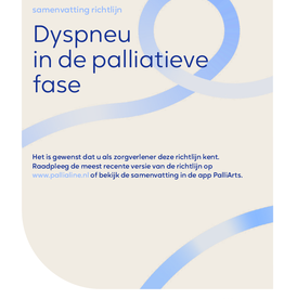 Dyspneu in de palliatieve fase - samenvatting richtlijn