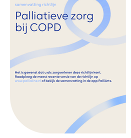 COPD (palliatieve zorg bij) - Samenvatting richtlijn