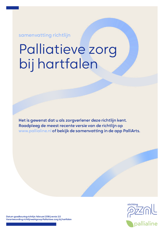 Hartfalen (palliatieve zorg bij) - Samenvatting richtlijn