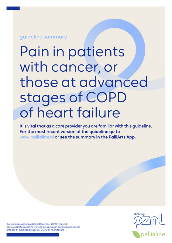 Pain in patients with cancer, or those at advanced stages of COPD or heart failure - guideline summary