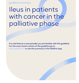 Ileus in patients with cancer in the palliative phase - guideline summary