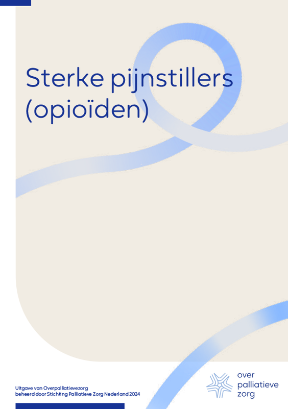Opioïden in de palliatieve fase - folder