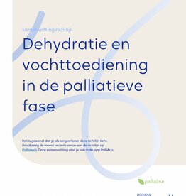 Dehydratie en vochttoediening -  samenvatting richtlijn