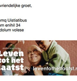 E-mailhandtekening banner