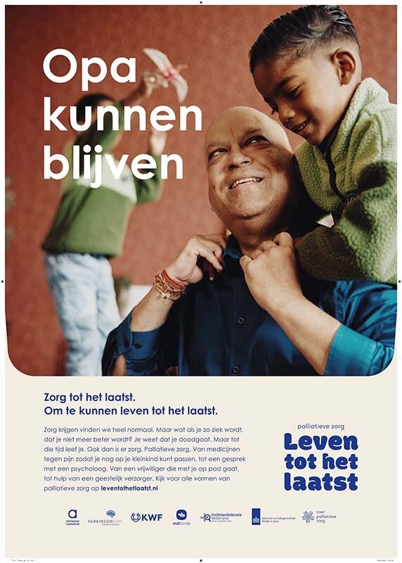 Posters Opa kunnen blijven - Bidjai
