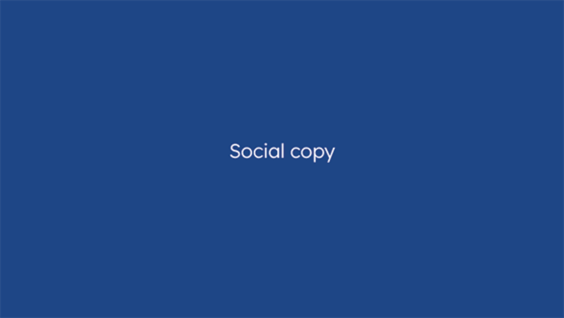 Social media teksten - Zorg tot het laatst