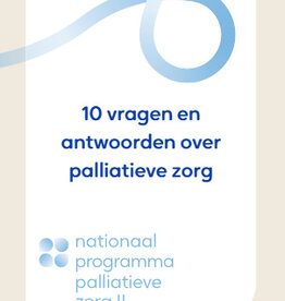 Folder 10 vragen over palliatieve zorg
