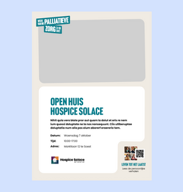 Poster Week van de Palliatieve Zorg - Sjabloon