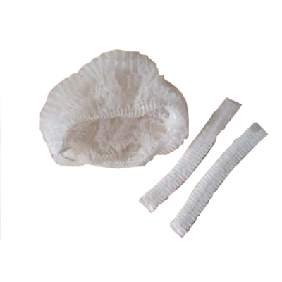 naamloos Haarnetjes wit plat