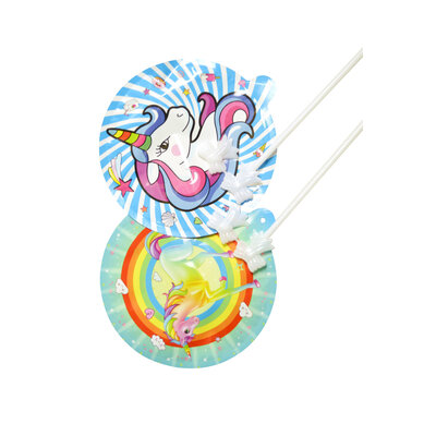 Zelfopblaasbare Folieballon Eenhoorn