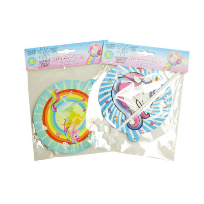 Zelfopblaasbare Folieballon Eenhoorn