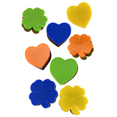 Tanddoosje, geluksdoosje klaver en hart