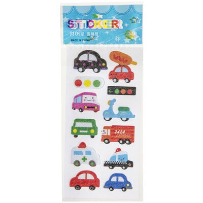 Stickervel voertuigen