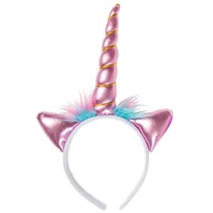 Eenhoorn Diadeem ( voorraad 52 stuks OP = OP)